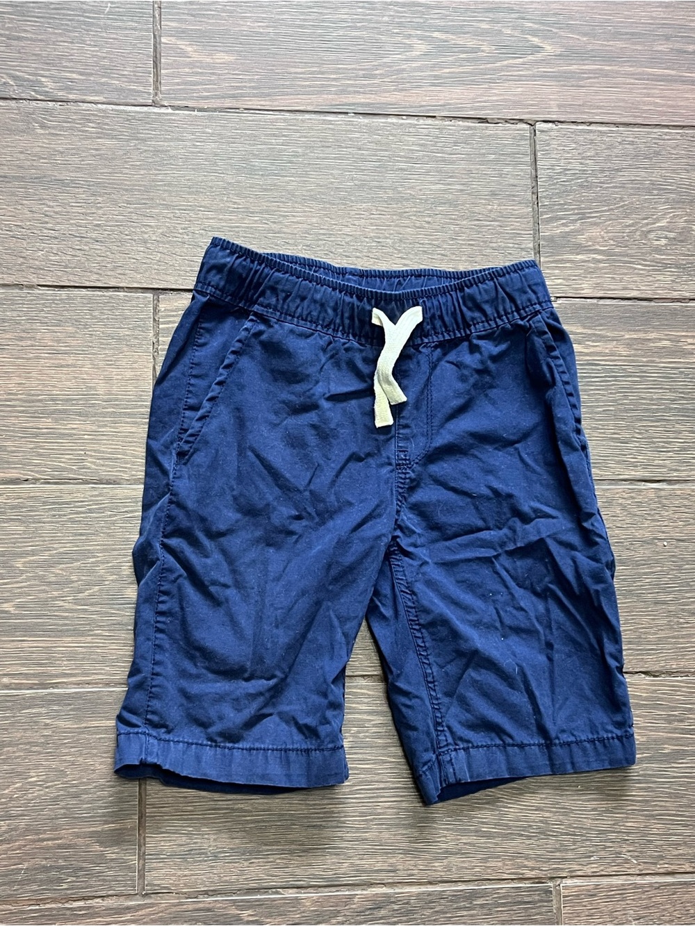Place Men's Navy Athletic Drawstring Shorts